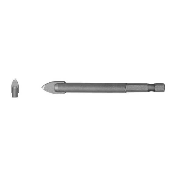 Сверло по стеклу керамике (10х85 мм; 1/4HEX) Heller 50097 Сверло по стеклу керамике (10х85 мм; 1/4HEX) Heller 50097