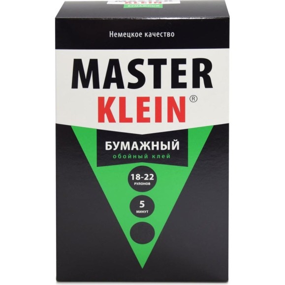 Обойный клей для бумажных обоев Master Klein 400гр жест.пачка 11603373 Обойный клей для бумажных обоев Master Klein 400гр жест.пачка 11603373