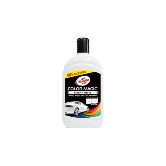 Восковой автополироль Tartle Wax 500 ML, Белый COLOR MAGIC BRIGHT WHITE WAX 53241 Восковой автополироль Tartle Wax 500 ML, Белый COLOR MAGIC BRIGHT WHITE WAX 53241