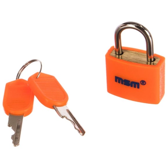 Навесной замок МСМ THK1 orange 000012511 Навесной замок МСМ THK1 orange 000012511