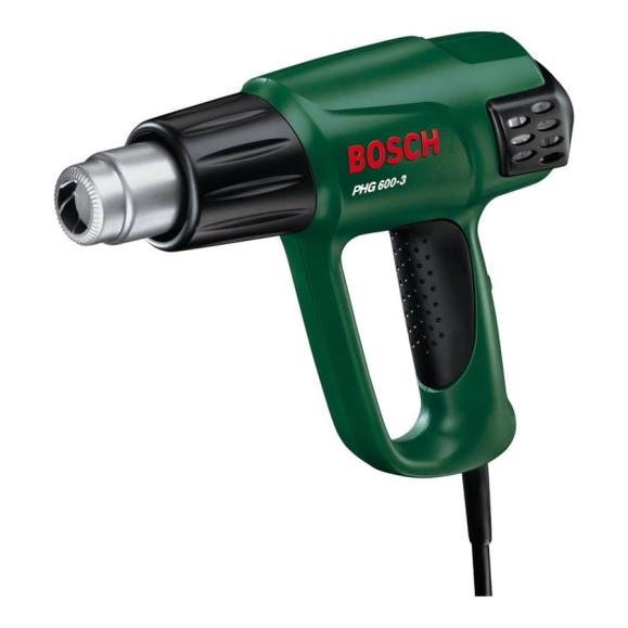 Технический фен Bosch PHG 600-3 с насадками 0.603.29B.063 Технический фен Bosch PHG 600-3 с насадками 0.603.29B.063