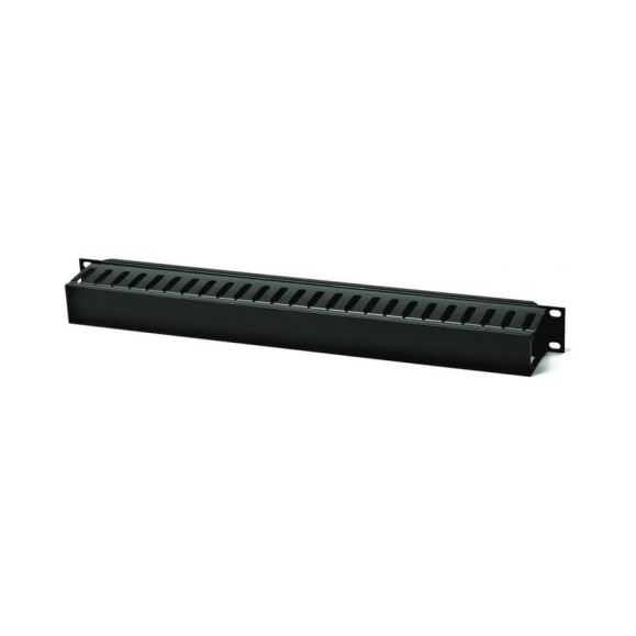 Кабельный организатор пластиковый с крышкой 19" 1U Hyperline CM-1U-PL-COV 16488 Кабельный организатор пластиковый с крышкой 19" 1U Hyperline CM-1U-PL-COV 16488