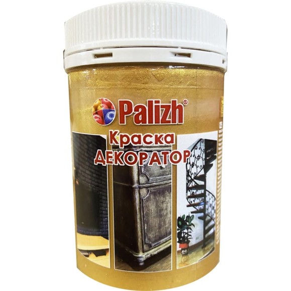 Колер Palizh N147 акрил 0.25кг золото перламутр 11590122 Колер Palizh N147 акрил 0.25кг золото перламутр 11590122