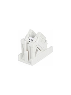 Розетка-вставка 45x22.5 (аналог Mosaic) с наклонным модулем RJ-45, категория 5е Hyperline SIP2K-C5E-M45-22.5 35210 Розетка-вставка 45x22.5 (аналог Mosaic) с наклонным модулем RJ-45, категория 5е Hyperline SIP2K-C5E-M45-22.5 35210