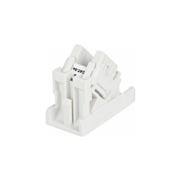 Розетка-вставка 45x22.5 (аналог Mosaic) с наклонным модулем RJ-45, категория 5е Hyperline SIP2K-C5E-M45-22.5 35210 Розетка-вставка 45x22.5 (аналог Mosaic) с наклонным модулем RJ-45, категория 5е Hyperline SIP2K-C5E-M45-22.5 35210