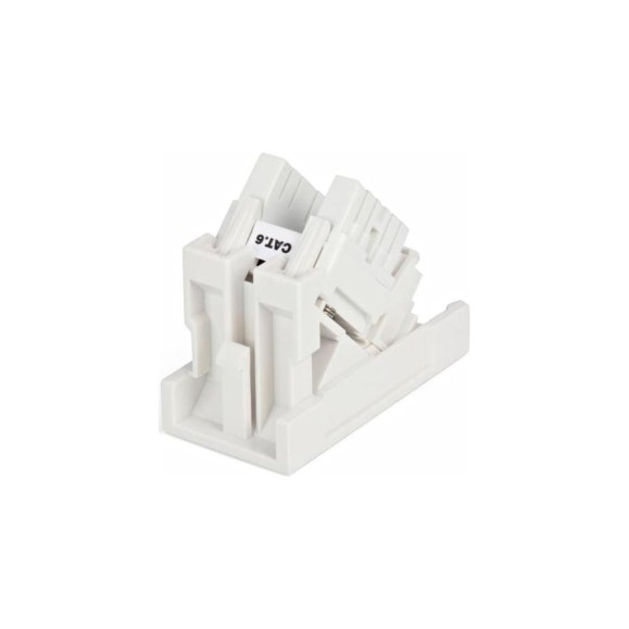 Розетка-вставка 45x22.5 (аналог Mosaic) с наклонным модулем RJ-45, категория 6 Hyperline SIP2K-C6-M45-22.5 35211 Розетка-вставка 45x22.5 (аналог Mosaic) с наклонным модулем RJ-45, категория 6 Hyperline SIP2K-C6-M45-22.5 35211