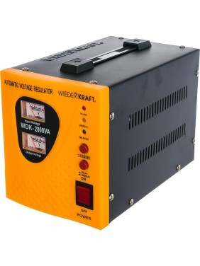 Стабилизатор напряжения (однофазный) 2000Вт WIEDERKRAFT WDK-2000 Стабилизатор напряжения (однофазный) 2000Вт WIEDERKRAFT WDK-2000