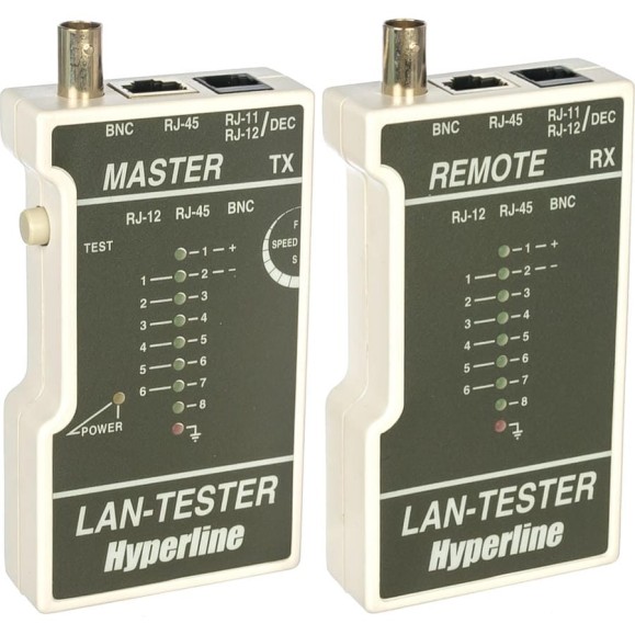 Тестер Hyperline LT-100 HL-NCT1 16382 Тестер Hyperline LT-100 HL-NCT1 16382