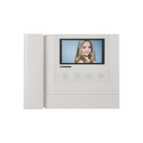 Цветной видеодомофон COMMAX белый CDV-43MH Metalo