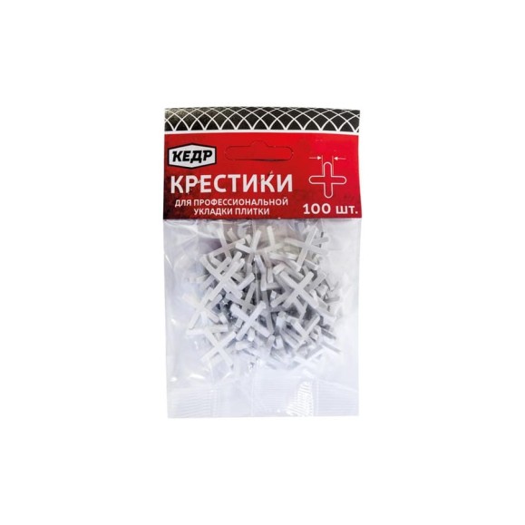 Крестики для плитки 1,5 мм 100 шт. КЕДР 138-0002 134379
