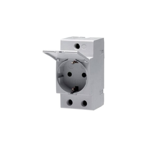 Щитовая розетка с защитной крышкой ABB M1175-C 2CSM211000R0721 Щитовая розетка с защитной крышкой ABB M1175-C 2CSM211000R0721