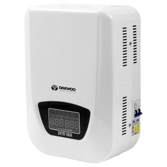 Настенный стабилизатор напряжения DAEWOO DW-TM10kVA Настенный стабилизатор напряжения DAEWOO DW-TM10kVA