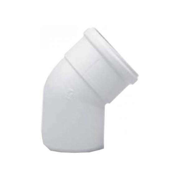 Отвод (45 град; 110 мм) HT Baxi KUG714132910 Отвод (45 град; 110 мм) HT Baxi KUG714132910