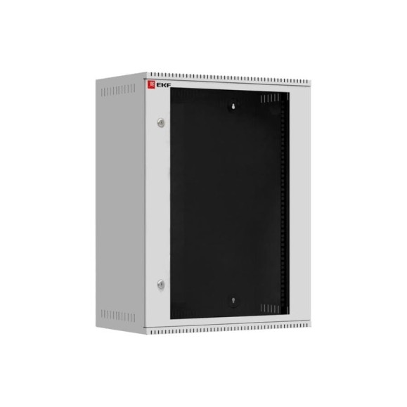 Телекоммуникационный настенный шкаф EKF 15U 600х350 дверь стекло, Astra серия PROxima ITB15G350