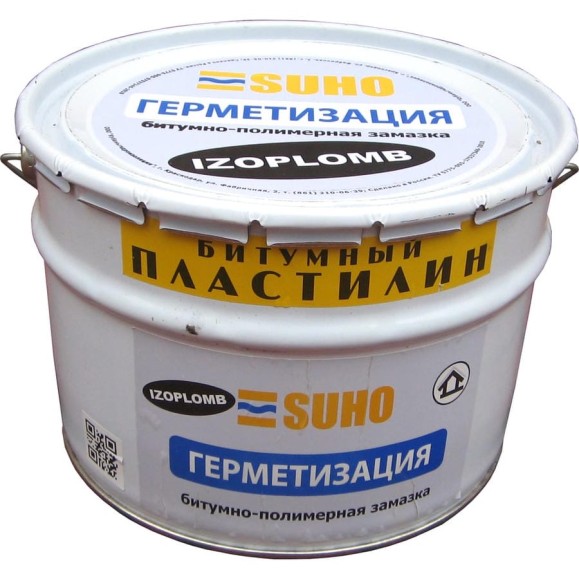 Битумно-полимерная мастика SUHO IZOPLOMB 15 кг 0146 Битумно-полимерная мастика SUHO IZOPLOMB 15 кг 0146