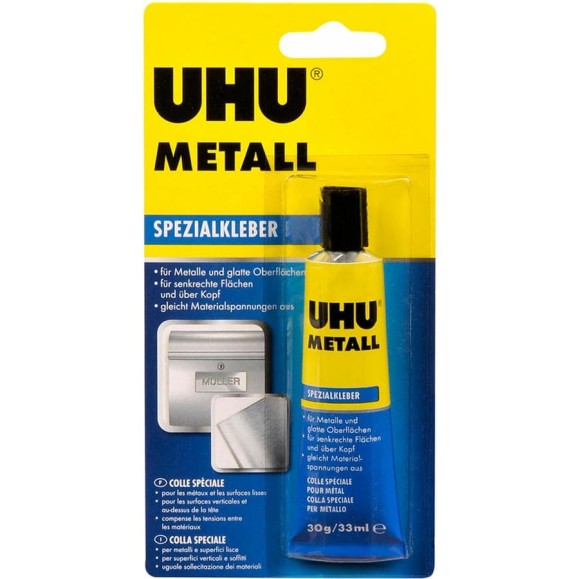 Контактный клей для металла UHU METALL 30г 46670 Контактный клей для металла UHU METALL 30г 46670