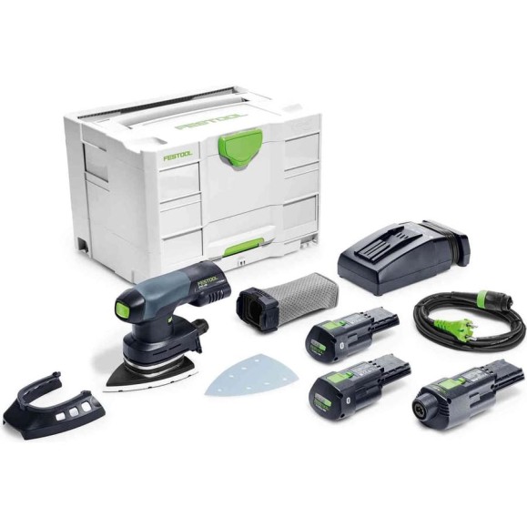Аккумуляторная дельтавидная шлифмашина FESTOOL DTSC 400 Li 3,1 I-Set 575703
