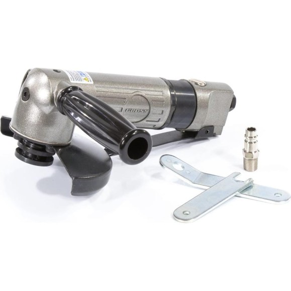 Угловая шлифовальная машина пневматическая GROSS G506, 5", 11000 об/мин 57454 Угловая шлифовальная машина пневматическая GROSS G506, 5", 11000 об/мин 57454
