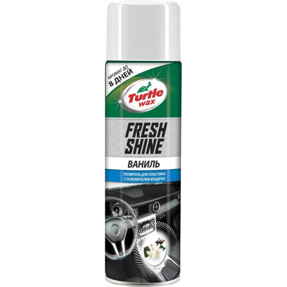 Полироль Tartle Wax 500 ML, для пластика, ваниль FRESH SHINE VANILLA, 53010 Полироль Tartle Wax 500 ML, для пластика, ваниль FRESH SHINE VANILLA, 53010