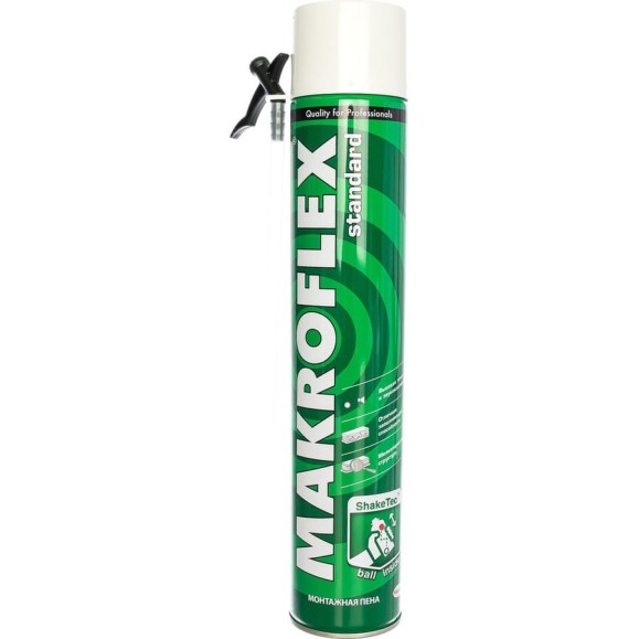 Монтажная пена Makroflex ShakeTec стд 750 мл Б0022947 Монтажная пена Makroflex ShakeTec стд 750 мл Б0022947