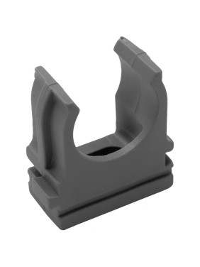 U-клипса для гофры RUCELF серая d16 00-00003798