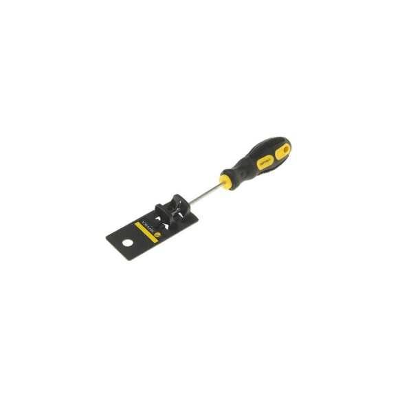 Отвертка TORX Эврика T10х75мм 3мм магнитная с противоскользящей ручкой с держателем ER-7DT-01H 429122 Отвертка TORX Эврика T10х75мм 3мм магнитная с противоскользящей ручкой с держателем ER-7DT-01H 429122