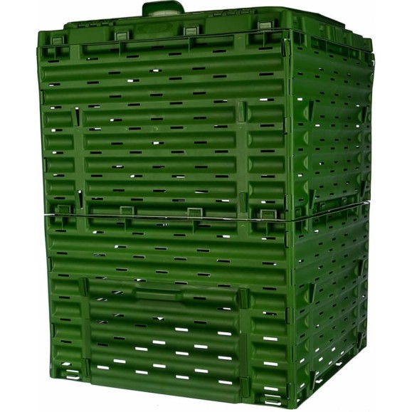 Компостер с крышкой Piteco 300 л, зелёный Компостер с крышкой Piteco 300 л, зелёный