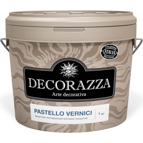 Финишное покрытие DECORAZZA Pastello Vernici PV 001 1 кг DPSV001-10