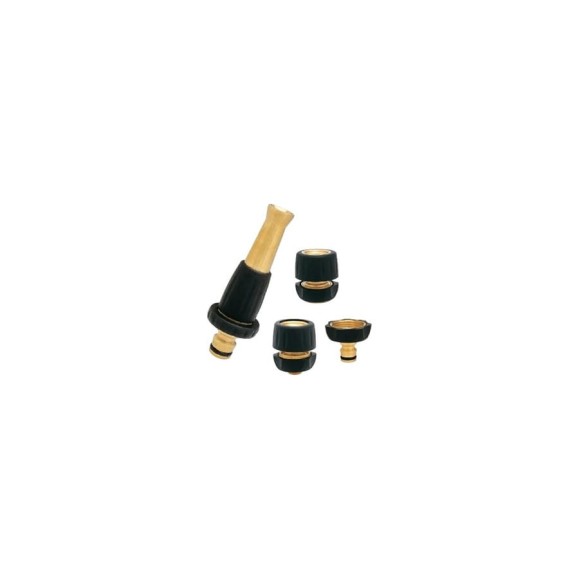 Набор латунный для шланга (2 соединителя 1/2-5/8 ", переходник 3/4", наконечник 1/2''- 5/8'') GF 2422 18123 Набор латунный для шланга (2 соединителя 1/2-5/8 ", переходник 3/4", наконечник 1/2''- 5/8'') GF 2422 18123