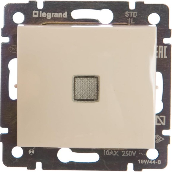 Выключатель Legrand одноклавишный с подсветкой Legrand Valena 10А 250В схема 1L безвинтовые зажимы слоновая кость 774310 Выключатель Legrand одноклавишный с подсветкой Legrand Valena 10А 250В схема 1L безвинтовые зажимы слоновая кость 774310