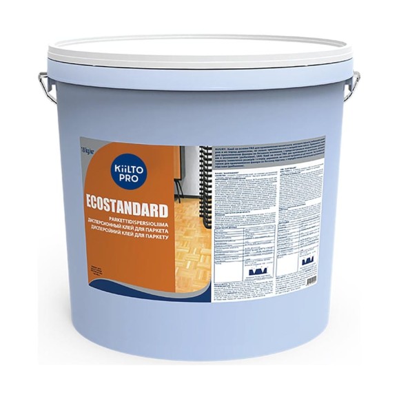 Дисперсионный клей для паркета KIILTO EcoStandard 18 кг T6510.015K Дисперсионный клей для паркета KIILTO EcoStandard 18 кг T6510.015K