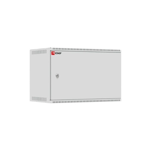 Телекоммуникационный настенный шкаф EKF 6U 600х350 дверь металл, Astra серия PROxima ITB6M350