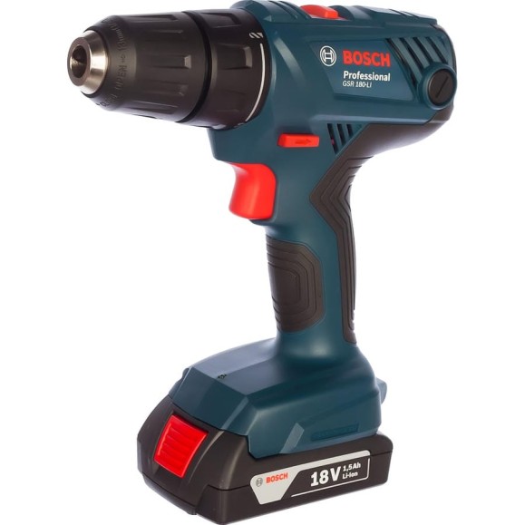 Аккумуляторная дрель-шуруповерт Bosch GSR 180-Li 0.601.9F8.120 Аккумуляторная дрель-шуруповерт Bosch GSR 180-Li 0.601.9F8.120