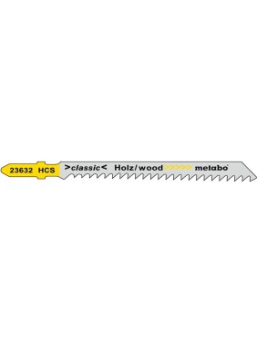 Пилка по дереву T111C (74х3 мм; 25 шт.) Metabo 623606000