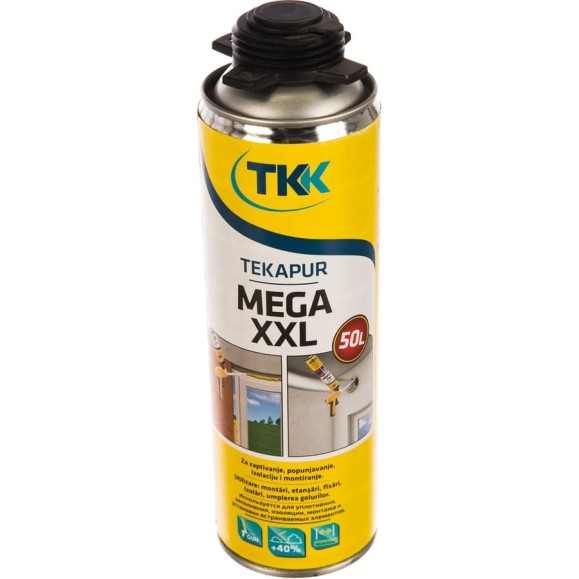 Монтажная пена ТКК Tekapur MINI Mega XXLTekapur Standard 46824 Монтажная пена ТКК Tekapur MINI Mega XXLTekapur Standard 46824