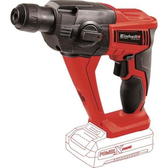 Аккумуляторный перфоратор Einhell PXC TE-HD 18 Li-Solo 4513812 Аккумуляторный перфоратор Einhell PXC TE-HD 18 Li-Solo 4513812