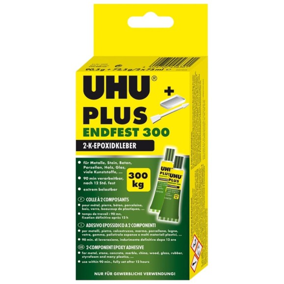 Эпоксидный клей UHU ПЛЮС 300 163г 45720 Эпоксидный клей UHU ПЛЮС 300 163г 45720