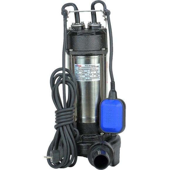 Фекальный насос AquamotoR AR WQV 1500C AR151025 Фекальный насос AquamotoR AR WQV 1500C AR151025