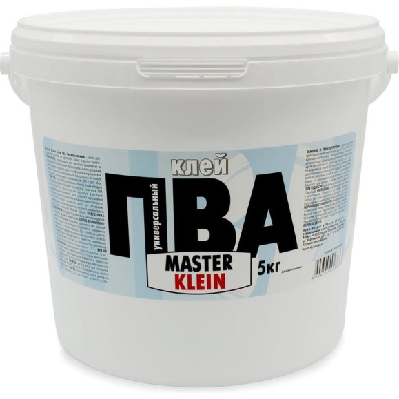 Универсальный клей ПВА Master Klein 5,0 л 11603360 Универсальный клей ПВА Master Klein 5,0 л 11603360