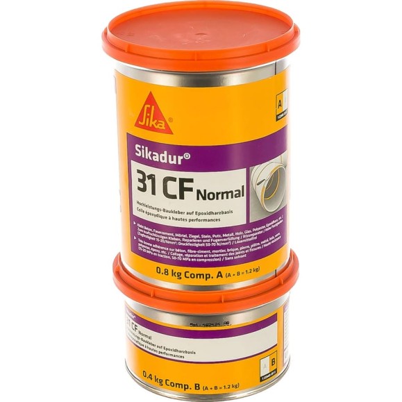 Строительный двухкомпонентный клей Sika Sikadur-31CF, AB, Normal C12, 1.2 кг 205 Строительный двухкомпонентный клей Sika Sikadur-31CF, AB, Normal C12, 1.2 кг 205