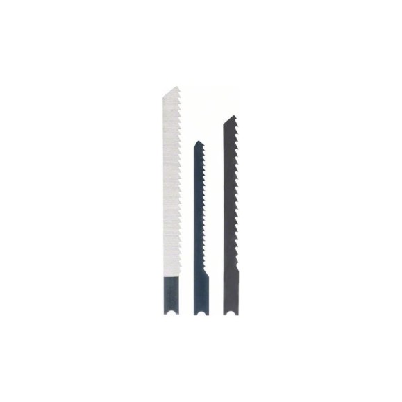 Набор пилок для лобзика ECO (UE11C/UE19BO/UE101B; 3 шт.) Bosch 2609256786 Набор пилок для лобзика ECO (UE11C/UE19BO/UE101B; 3 шт.) Bosch 2609256786