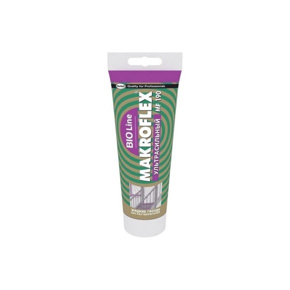 Ультрасильный клей Makroflex Bio Line MF190 прозрачный 0,18 тов-155502 Ультрасильный клей Makroflex Bio Line MF190 прозрачный 0,18 тов-155502