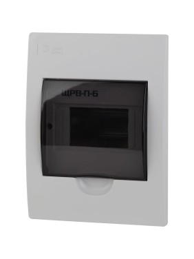 Встраиваемый бокс ЭРА SIMPLE ЩРВ-П-6 модулей, пластик IP41 Б0041510 Встраиваемый бокс ЭРА SIMPLE ЩРВ-П-6 модулей, пластик IP41 Б0041510
