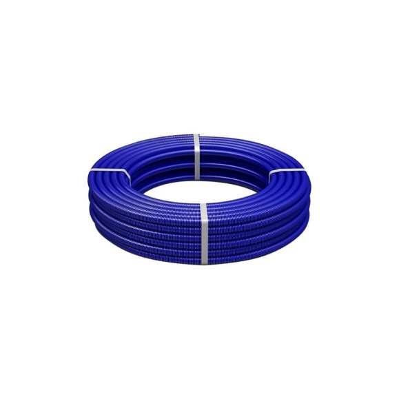 Гофрированная труба ROYAL THERMO 25 мм для труб 20, синяя, бухта 50 м НС-1161245 Гофрированная труба ROYAL THERMO 25 мм для труб 20, синяя, бухта 50 м НС-1161245