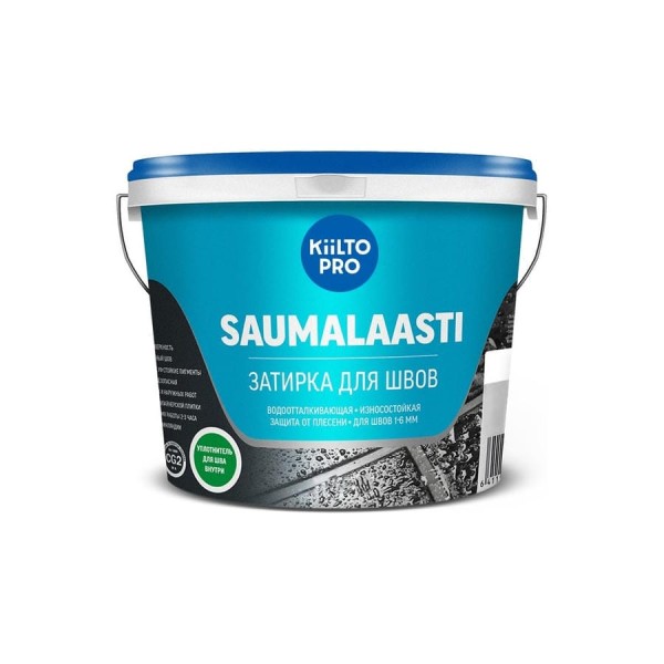 Затирка KIILTO Saumalaasti 38, 10 кг, серо-коричневый T3516.010
