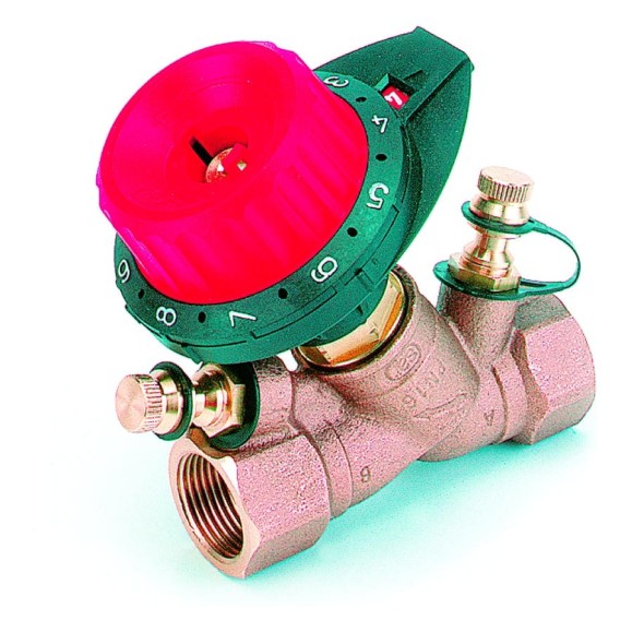 Балансировочный клапан COMAP 751 3/4", DN20, с двумя измерительными ниппелями, без дренажа, 0,13-5,9 751406 Балансировочный клапан COMAP 751 3/4", DN20, с двумя измерительными ниппелями, без дренажа, 0,13-5,9 751406