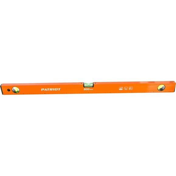 Алюминиевый фрезерованный уровень 800мм PATRIOT LCP-800 350005508 Алюминиевый фрезерованный уровень 800мм PATRIOT LCP-800 350005508
