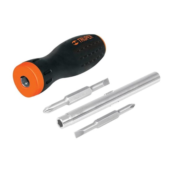 Отвертка 6 в 1 Truper DT-4 14200 Отвертка 6 в 1 Truper DT-4 14200