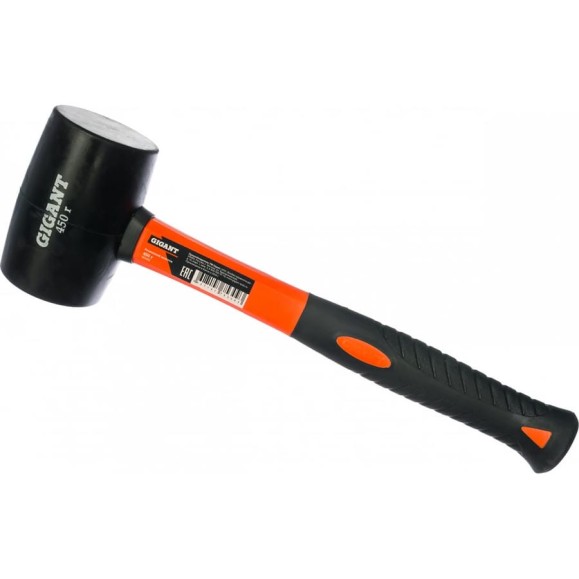 Резиновый молоток 450 грамм Gigant RH450 Резиновый молоток 450 грамм Gigant RH450