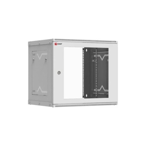 Телекоммуникационный настенный разборный шкаф EKF 9U 600х350 Astra серия PROxima ITB9P350D